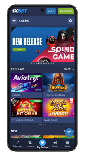 1xbet live casino