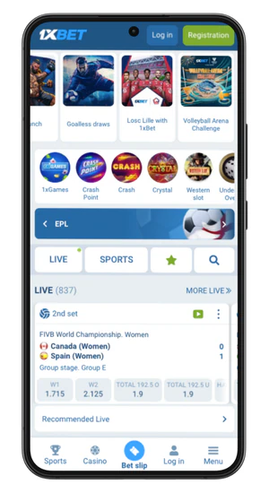 1xbet official website