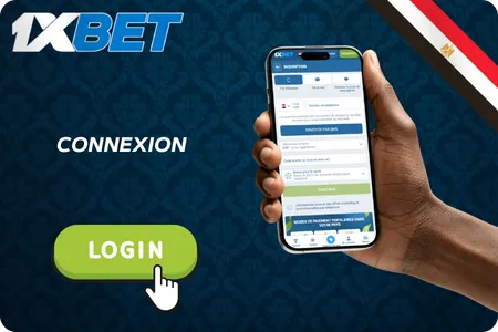 Page de connexion 1xBet