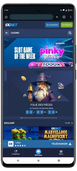 Plateforme esports 1xBet