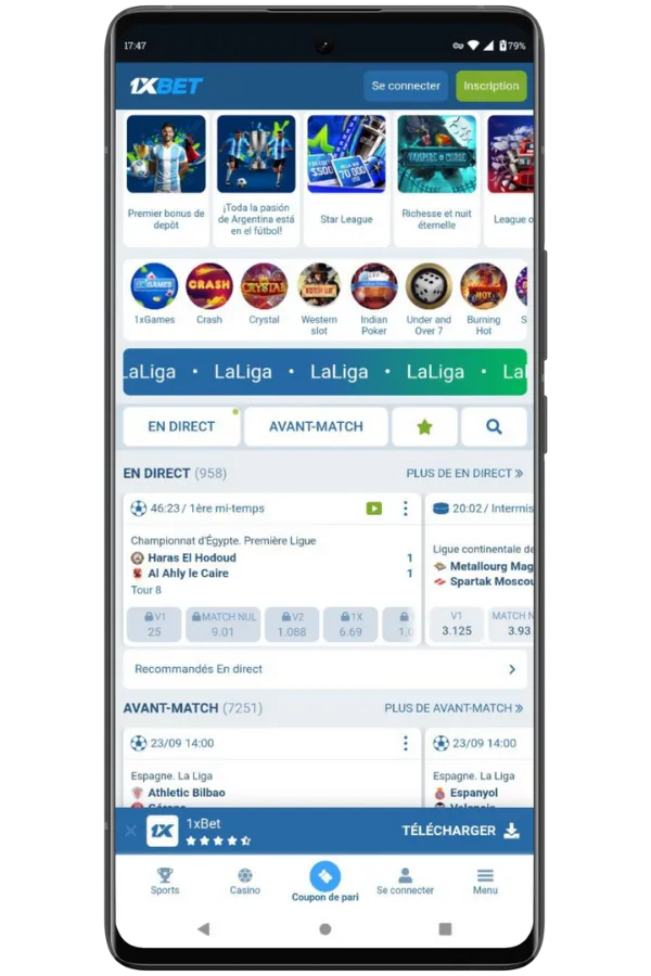 site officiel 1xBet